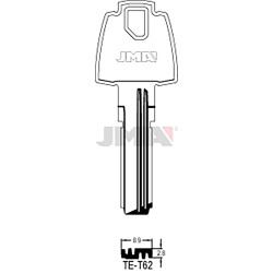 LLAVE EN BRUTO LATON SEGUR