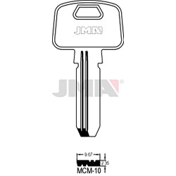 LLAVE EN BRUTO LATON SEGUR