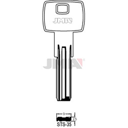 LLAVE EN BRUTO ALPACA SEGUR