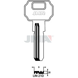 LLAVE EN BRUTO LATON SEGUR