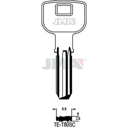 LLAVE EN BRUTO ALPACA SEGUR