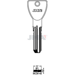 LLAVE EN BRUTO LATON SEGUR