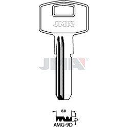 LLAVE EN BRUTO LATON SEGUR