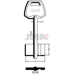 LLAVE EN BRUTO GORJA LATON