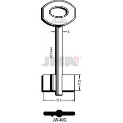 LLAVE EN BRUTO GORJA LATON
