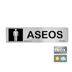 SEÑAL INOX ASEOS HOMBRE