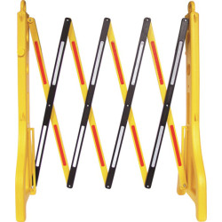 VALLA EXTENSIBLE DE PLASTICO REFLECTANTE