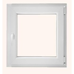 VENTANA CANDO PVC 1 HOJA IZQUIERDA 58X58