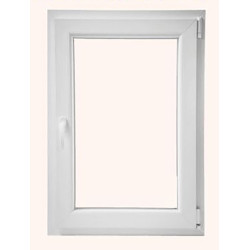VENTANA CANDO PVC 1 HOJA DERECHA100X80