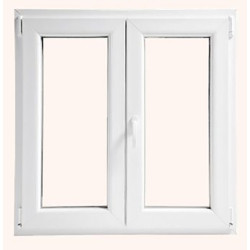 VENTANA CANDO PVC 2 HOJAS 100X100