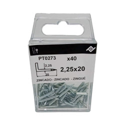 ESCARPIAS ACERO ZN C/7 PZS
