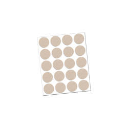 TAPON ADHESIVO TEXTIL BEIGE BL 20