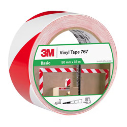 CINTA AISLANTE VINILO ROJA/BLANC