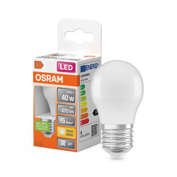 LAMPARA LED ESFERICA 827 E27 LC 2700K 470LM