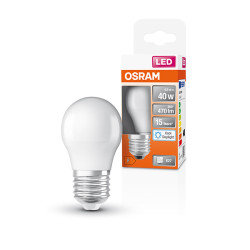 LAMPARA LED ESFERICA 865 E27 LF 6500K 470LM