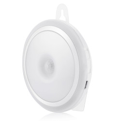 LUZ LED REDONDA SENSOR MOVIMIENTO USB