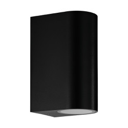 APLIQUE 2L GU REDONDEADO NEGRO "SCOGLIERA-E"