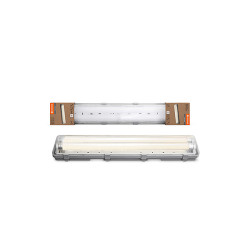 PANTALLA ESTANCA 120CM C/TUBO T8 3300LM 4000K LN