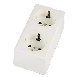 BASE MULTIPLE 10/16A 2T TT S/CABLE