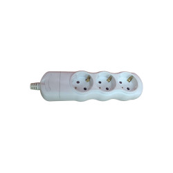 BASE MULTIPLE 10/16A 3T TT S/CABLE