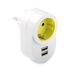ADAPTADOR TT LATERAL 2 USB 2.1A