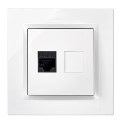 TOMA RJ45 CAT 5E BLANCO