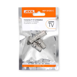 CONECTOR ANTENA COAXIAL PARABOLICA