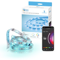 TIRA LED WIFI CCT+RGB EXTERIOR IP67 720LM 12W