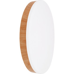 PLAFON LED DECORATIVO IP54 1400LM MADERA 15W