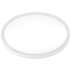 PLAFON LED REDONDO BLANCO 400MM 32W 3CCT