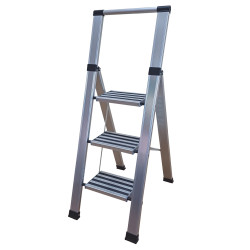 ESCALERA DOMESTICA ALU 2 PELDAÑOS