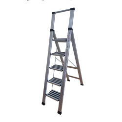 ESCALERA DOMESTICA ALU 5 PELDAÑOS