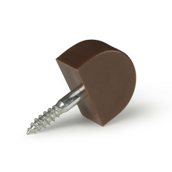 PORTAESTANTES MARRON B/100