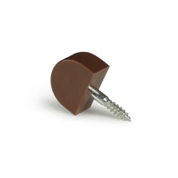 PORTAESTANTES MARRON B/100