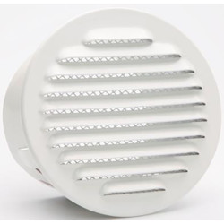 REJILLA EMPOTRAR A TUBO D-10 CM BLANCO VRAC