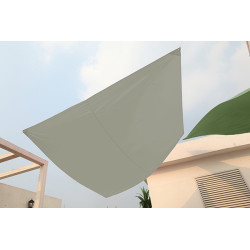 TOLDO RECTANGULAR GRIS C/BOLSA