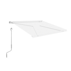 ESTRUCTURA TOLDO BALCON BLANCA