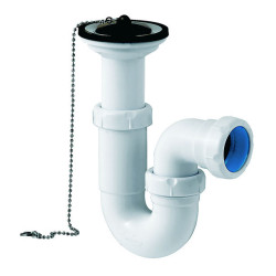 SIFON LAVABO C/ VALVULA S-90 D.40