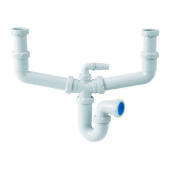SIFON DOBLE FREGADERO S-50 D.40