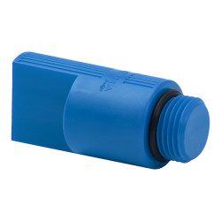 TAPON ALICATADO CON JUNTA TORICA AZUL