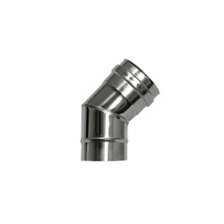 CODO ESTUFA INOXIDABLE 90 PELLET