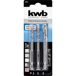 BROCA PORCELANICA HEX JG 3 PZ