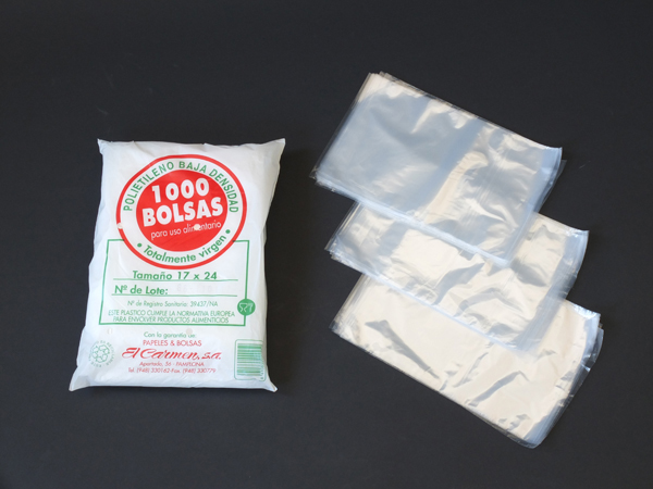 BOLSA PLASTICO SOBRE B/1000