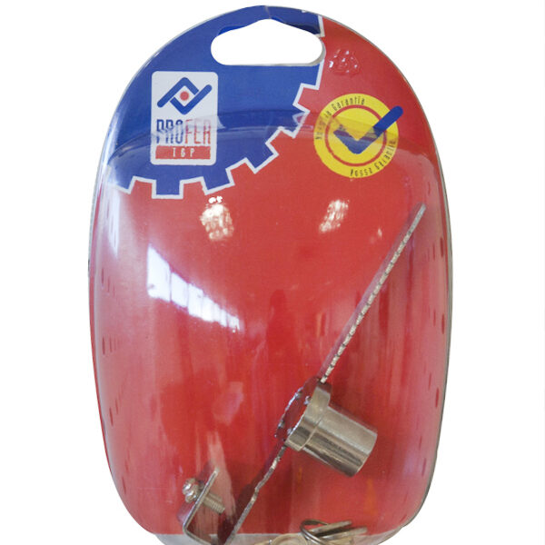 CERRADURA CORREDERA VITRINA 1P