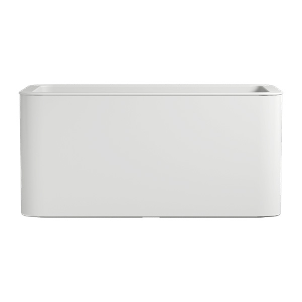 JARDINERA RECTANGULAR BLANCA