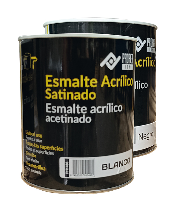 ESMALTE ACRILICO SATINADO BLANCO