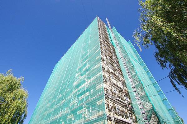 MALLA PROTECC FACHADA VERDE