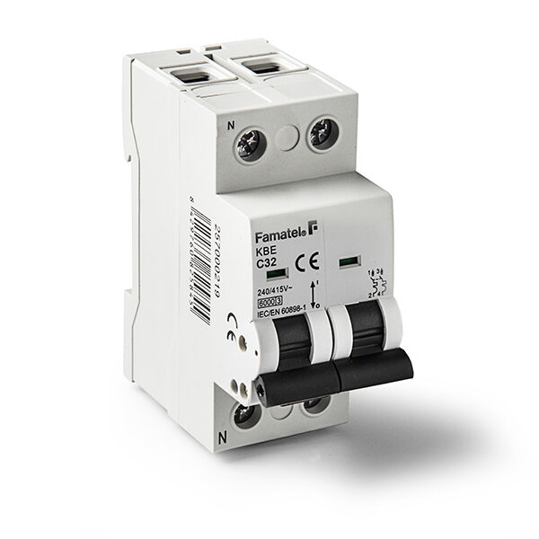 MAGNETO TERMICO AUTOMATI 1P+N 10A