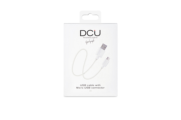 CONEXION USB-MICRO USB BLANCO