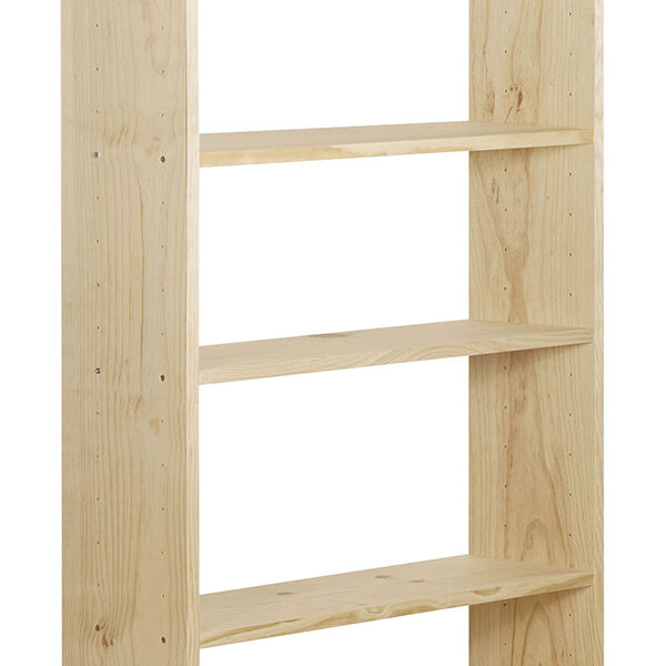 ESTANTERIA LIBRERIA GALA 6 BALDAS PINO MACIZO